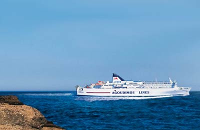 Boka en Agoudimos Lines färja med AFerry.se