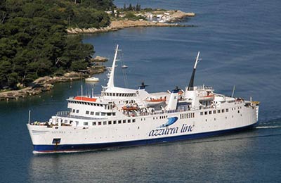 Boka en Azzurra Line färja med AFerry.se