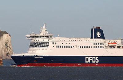 Boka en DFDS Seaways färja med AFerry.se
