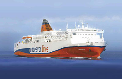 Boka en Endeavor Lines färja med AFerry.se