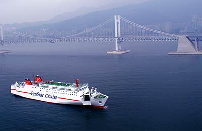 Jämför och boka Panstar Cruise Line biljetter till Osaka och Busan med AFerry!