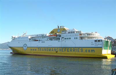 Boka en Transmanche Ferries färja med AFerry.se
