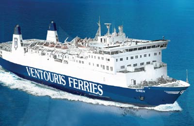 Boka en Ventouris färja med AFerry.se